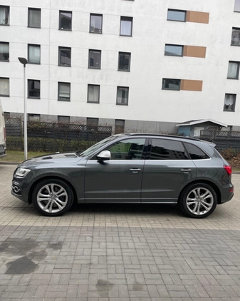 Audi SQ5 cena 118000 przebieg: 154500, rok produkcji 2015 z Warszawa małe 92